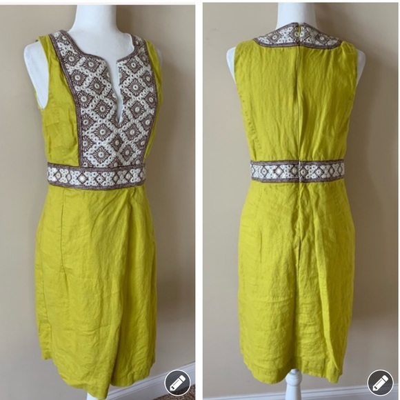 Tory Burch Dresses & Skirts - Tory Burch embroidered linen dress #1449
